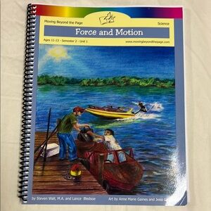 Force and Motion Science Workbook - moving beyond the page